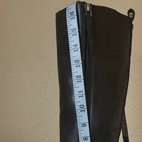 Sam Edelman Freda Leather Tall Boots in Black Size 8 M $225 NEW No Box - Picture 13 of 16